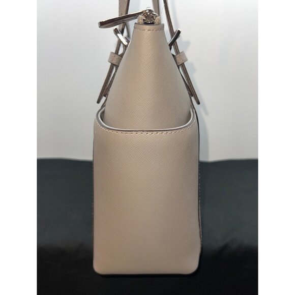 Michael Kors Tote Bag In Pearl Gray - Picture 6 of 9